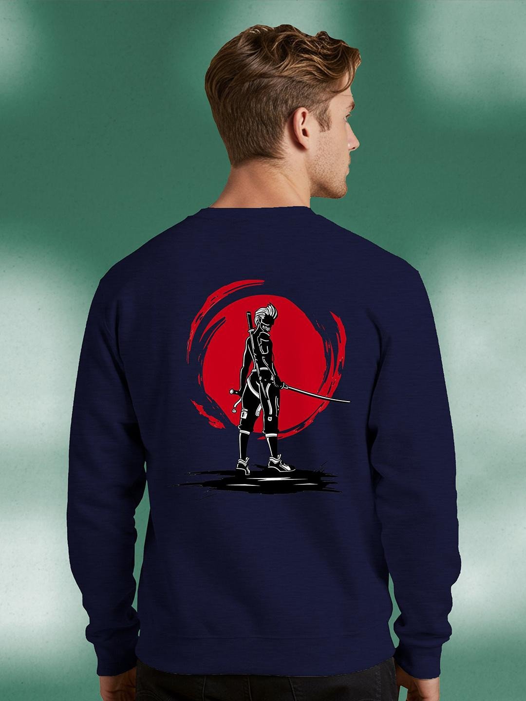 Men Printed Regular Fit Sweatshirt
